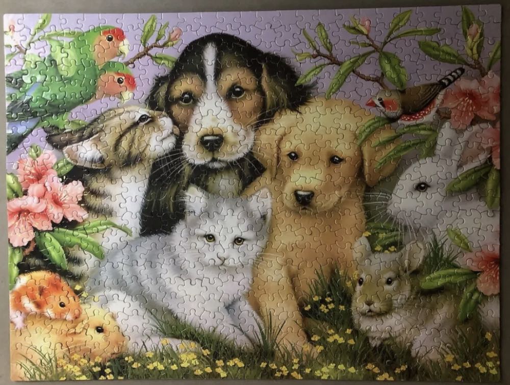 Lovable Pets*- 869, 6/14/25 - White Mountain 🇺🇸 puzzle collectible [Barcode 724819248834] - Main Image 2