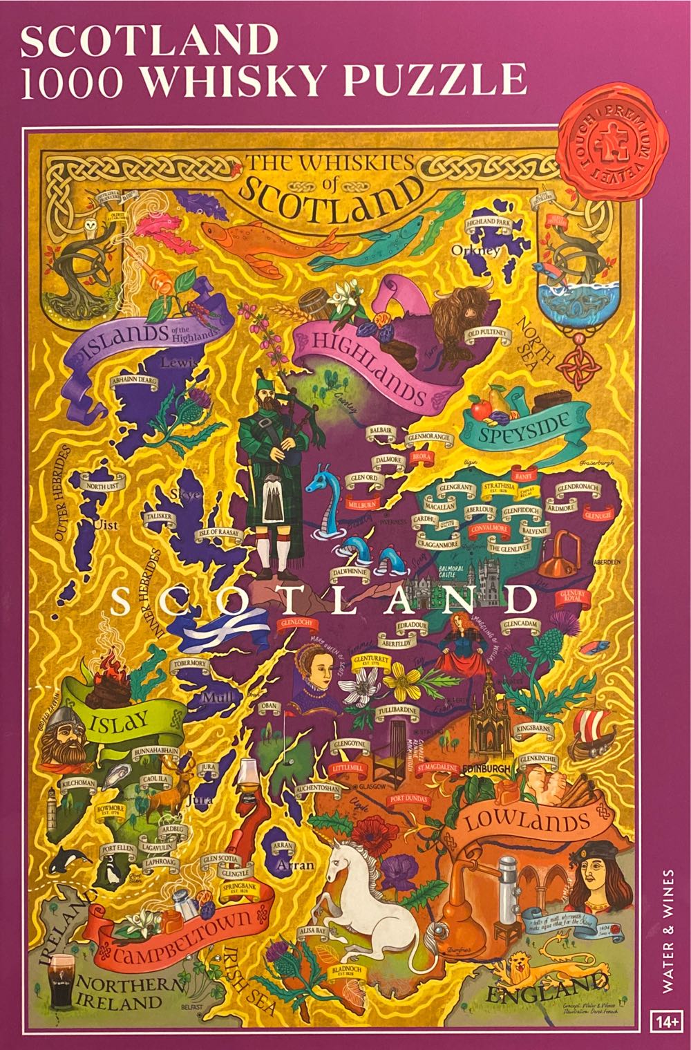 Stained Glass Alice In Wonderland