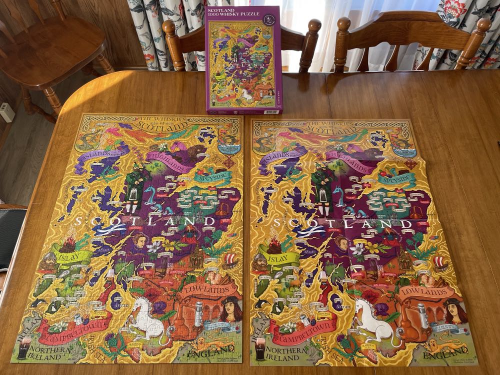 Scotland Whisky - Water&Wines puzzle collectible [Barcode 7350121880214] - Main Image 3