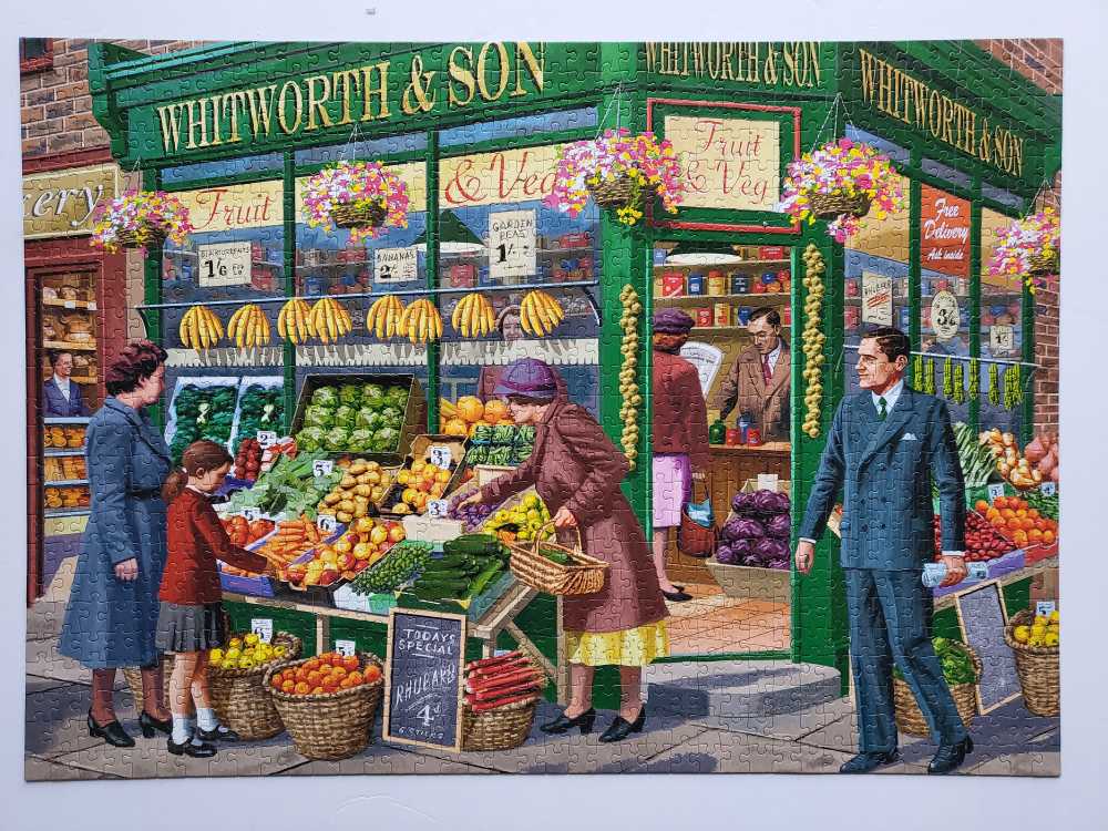 corner shops - Falcon de luxe puzzle collectible - Main Image 2