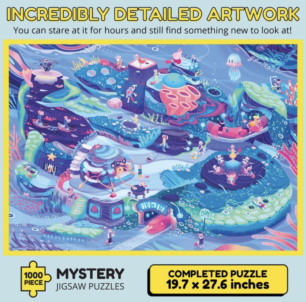 Beyond The Kelp - Odd Pieces puzzle collectible [Barcode 860007239625] - Main Image 2