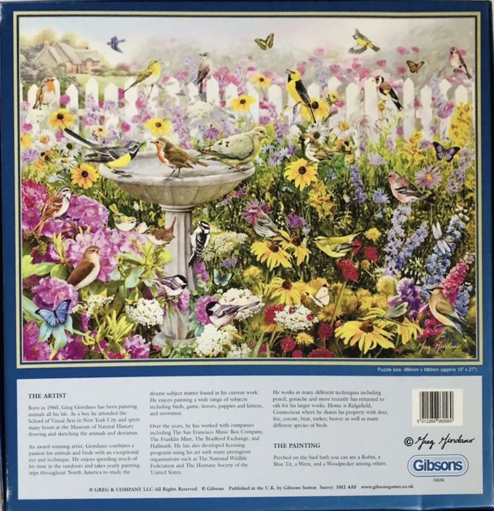 Dawn Chorus - Gibsons puzzle collectible [Barcode 5012269060560] - Main Image 4