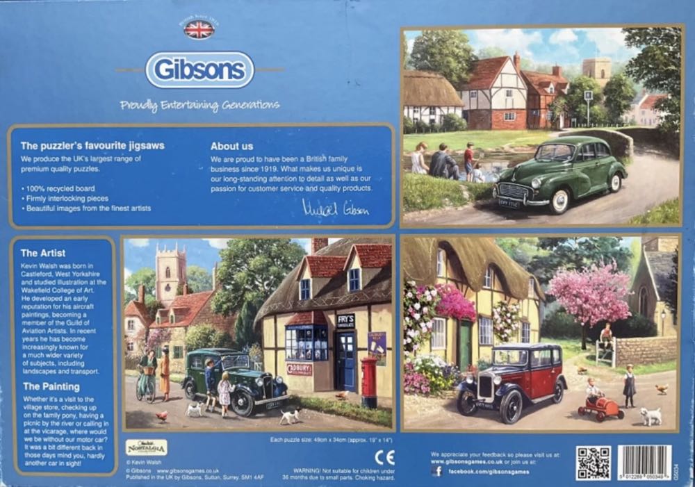 Out & About - Gibsons 🇬🇧 puzzle collectible [Barcode 5012269050349] - Main Image 2