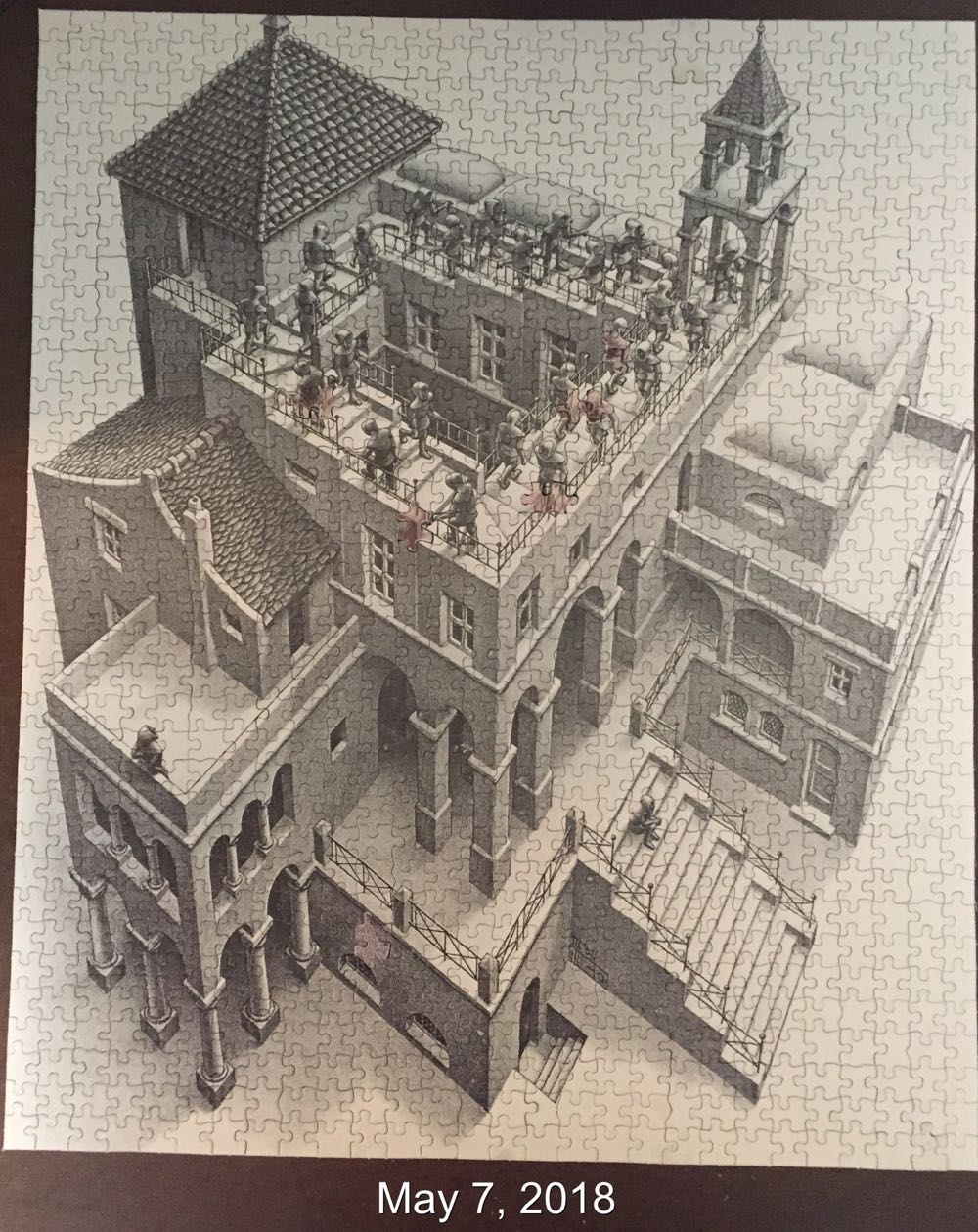 Ascending And Descending - Selegiochi puzzle collectible [Barcode 8007076001025] - Main Image 2