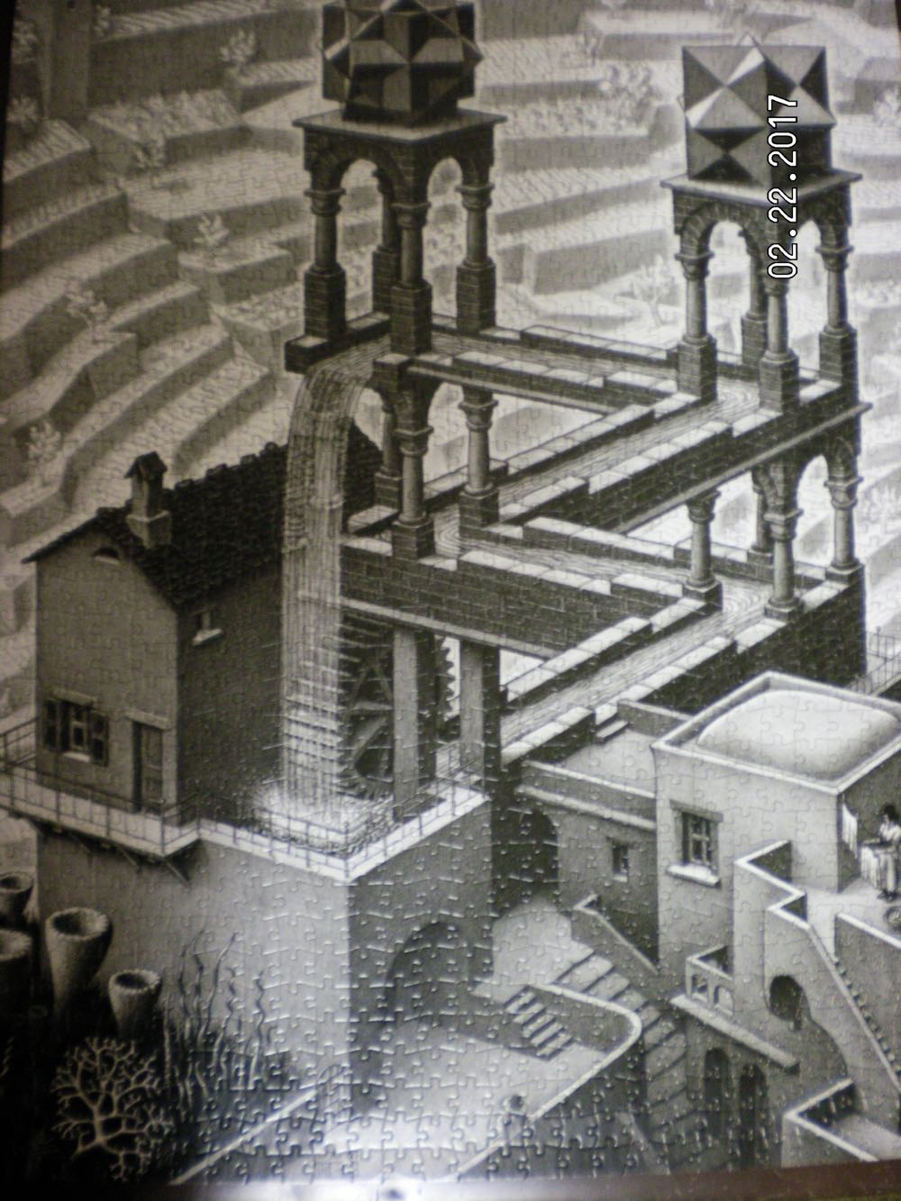 Waterfall - Buffalo Games puzzle collectible [Barcode 079346113613] - Main Image 2