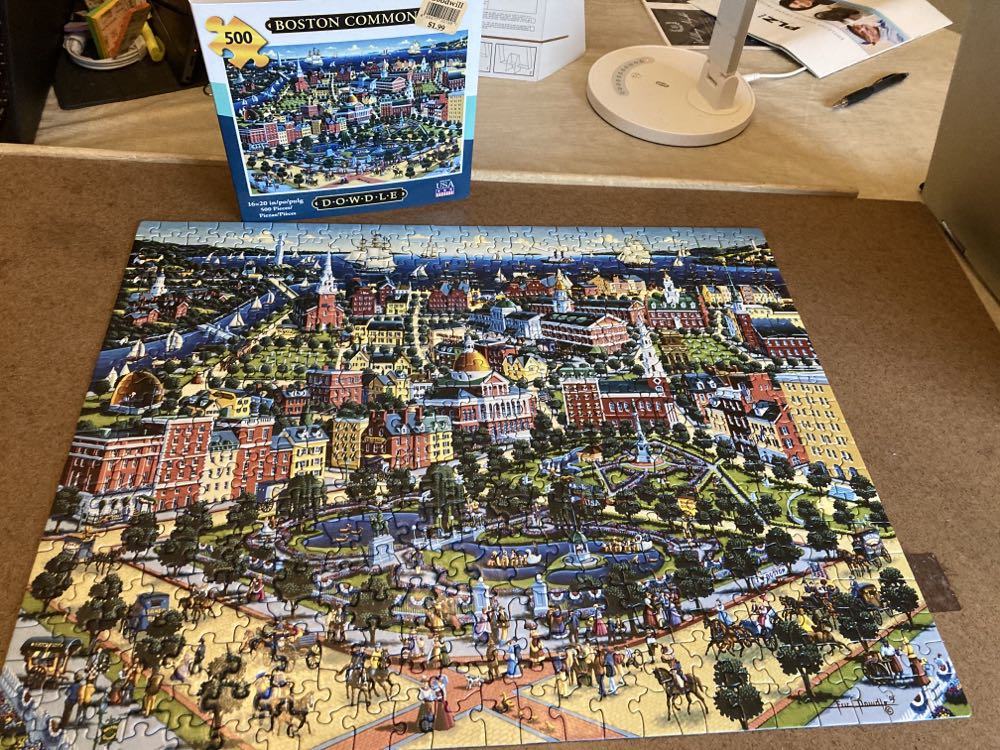 Boston Common - From Cheryl - Dowdle puzzle collectible - Main Image 2