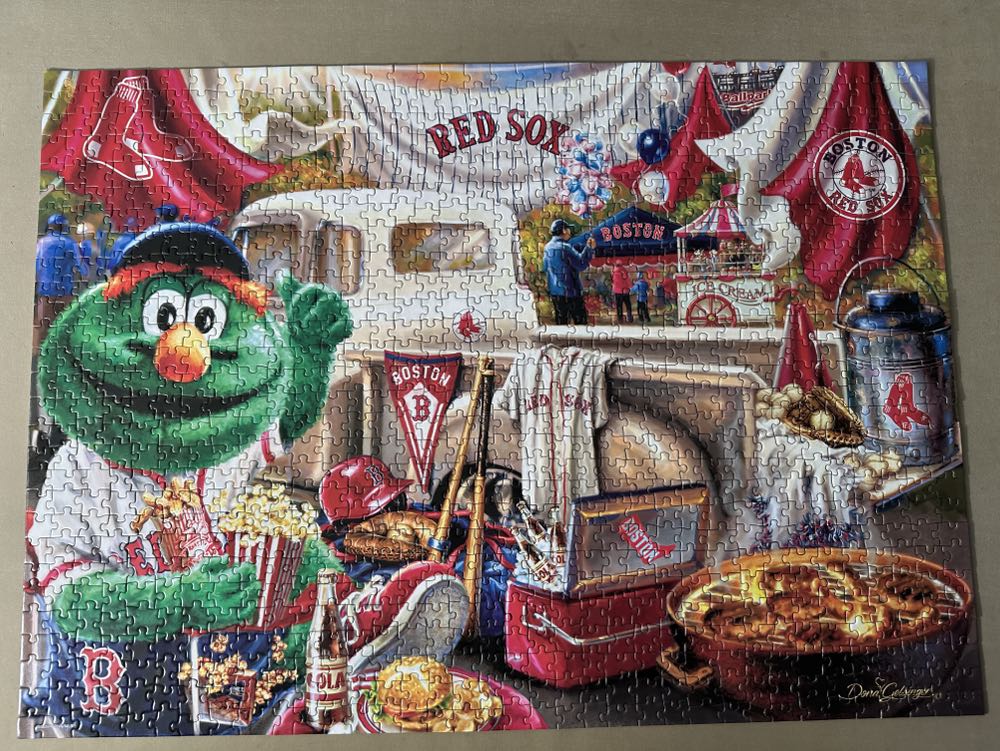Boston Red Sox Tailgate - Master Pieces puzzle collectible [Barcode 705988010026] - Main Image 2