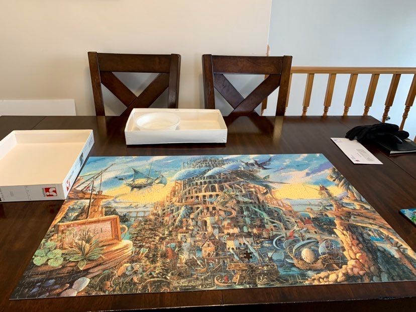 The Tower Of Babel - EuroGraphics puzzle collectible [Barcode 628136608374] - Main Image 3