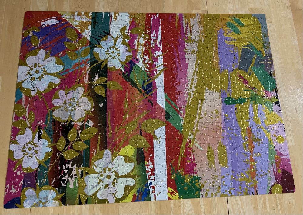 Composition With Wild Roses 🔴 - Gold Dore puzzle collectible [Barcode 778988282533] - Main Image 3