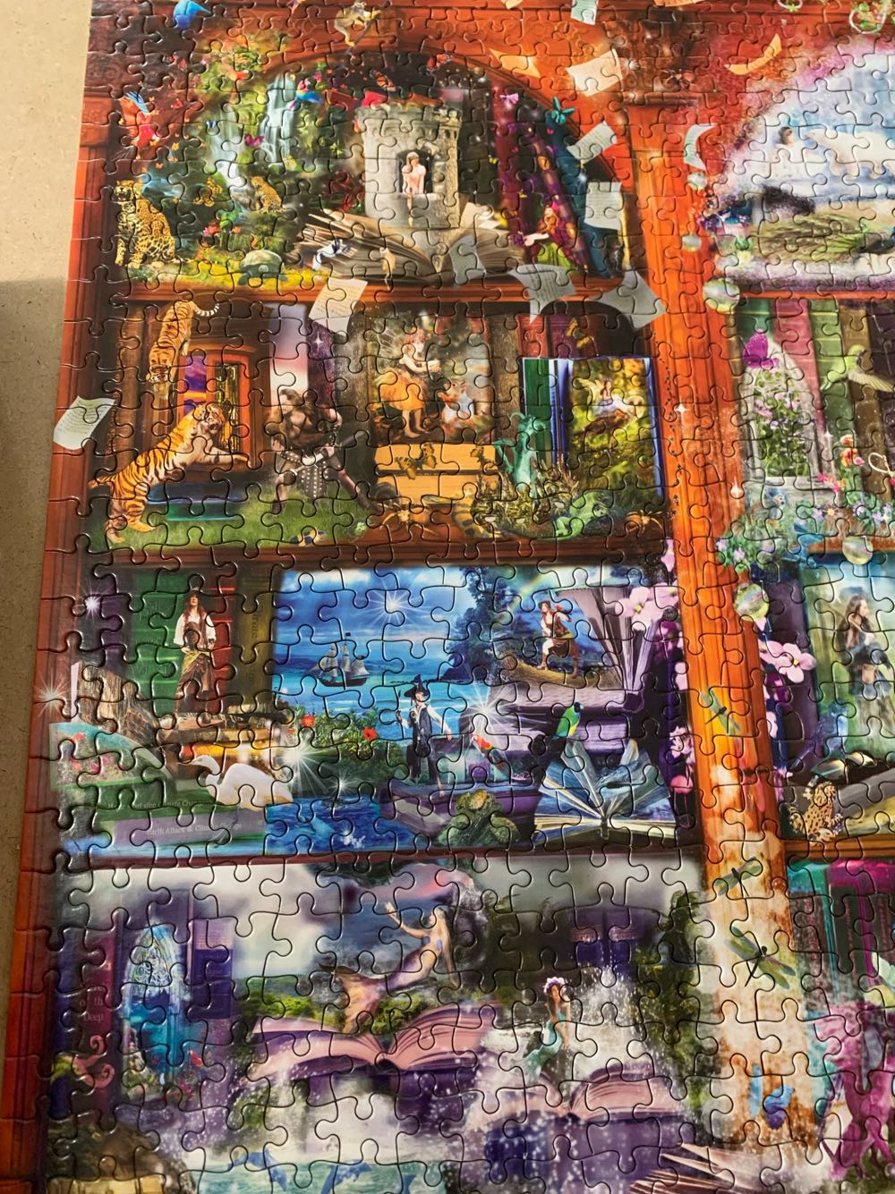 Charm Your Imagination Enchanted Fairytale Library - Holdson🇳🇿 puzzle collectible [Barcode 9414131037346] - Main Image 4