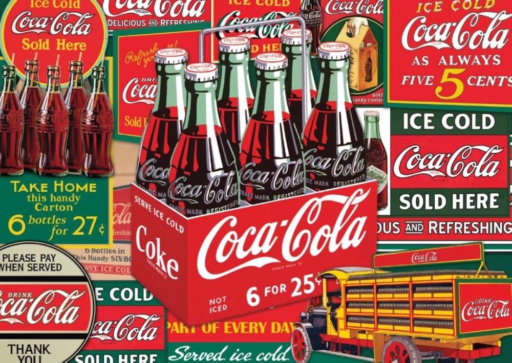 Coca Cola Classic (VERKOCHT) - Schmidt Puzzle puzzle collectible [Barcode 4001504599140] - Main Image 2