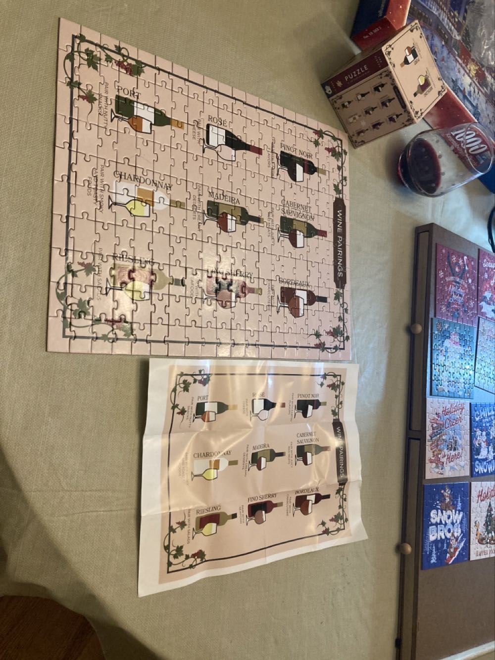 Wine Pairing - Design Group puzzle collectible - Main Image 2