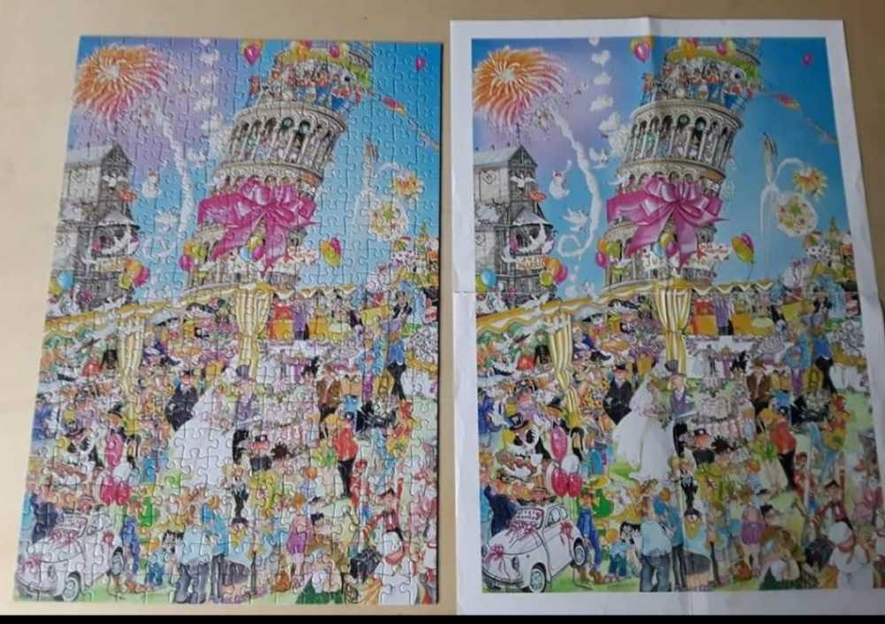 Comic King Pisa, Parijs - King puzzle collectible - Main Image 2