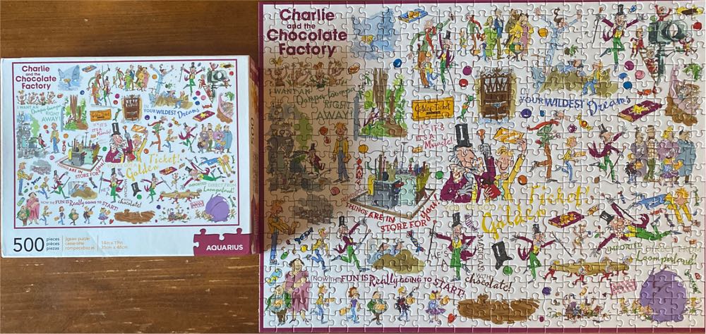 Charlie And The Chocolate Factory - Aquarius puzzle collectible [Barcode 840391129214] - Main Image 4