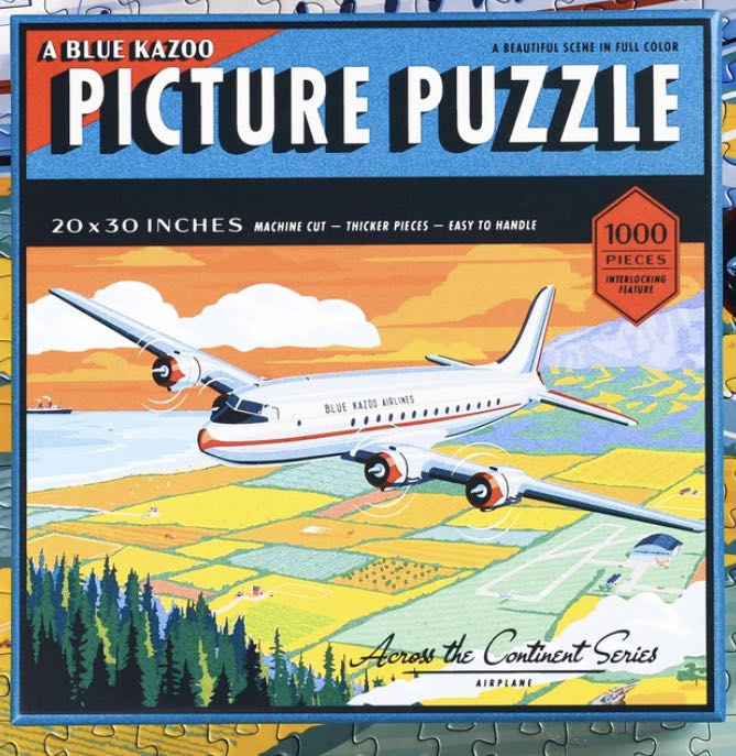 Big Ben Vintage Seed Packet Collage Piece Jigsaw Puzzle Complete Excellent