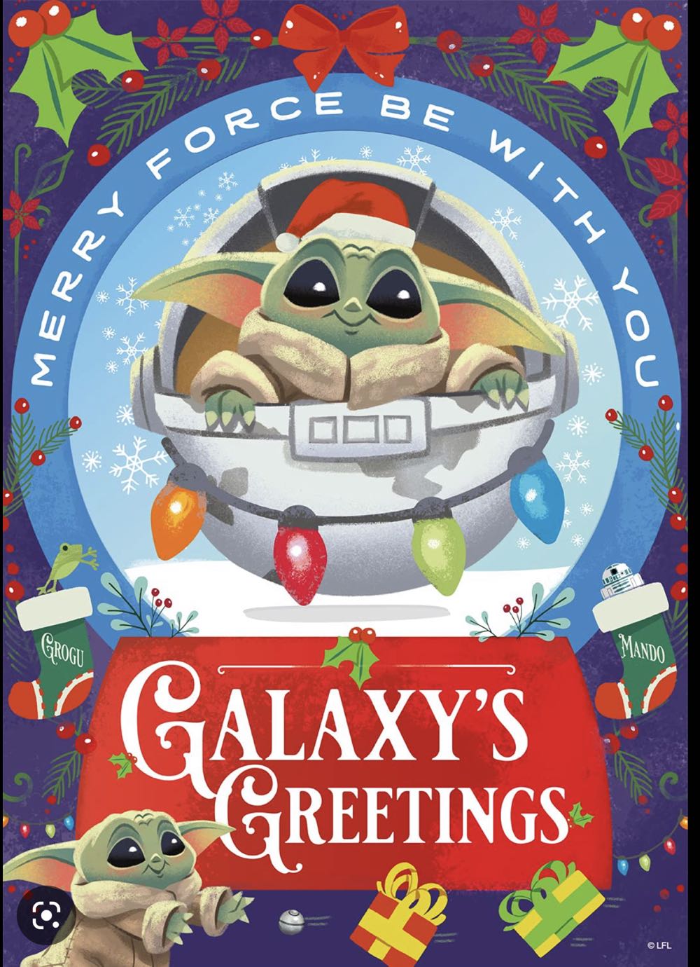 Star Wars - Galaxy’s Greetings - Buffalo Games & Puzzles puzzle collectible [Barcode 079346033898] - Main Image 2