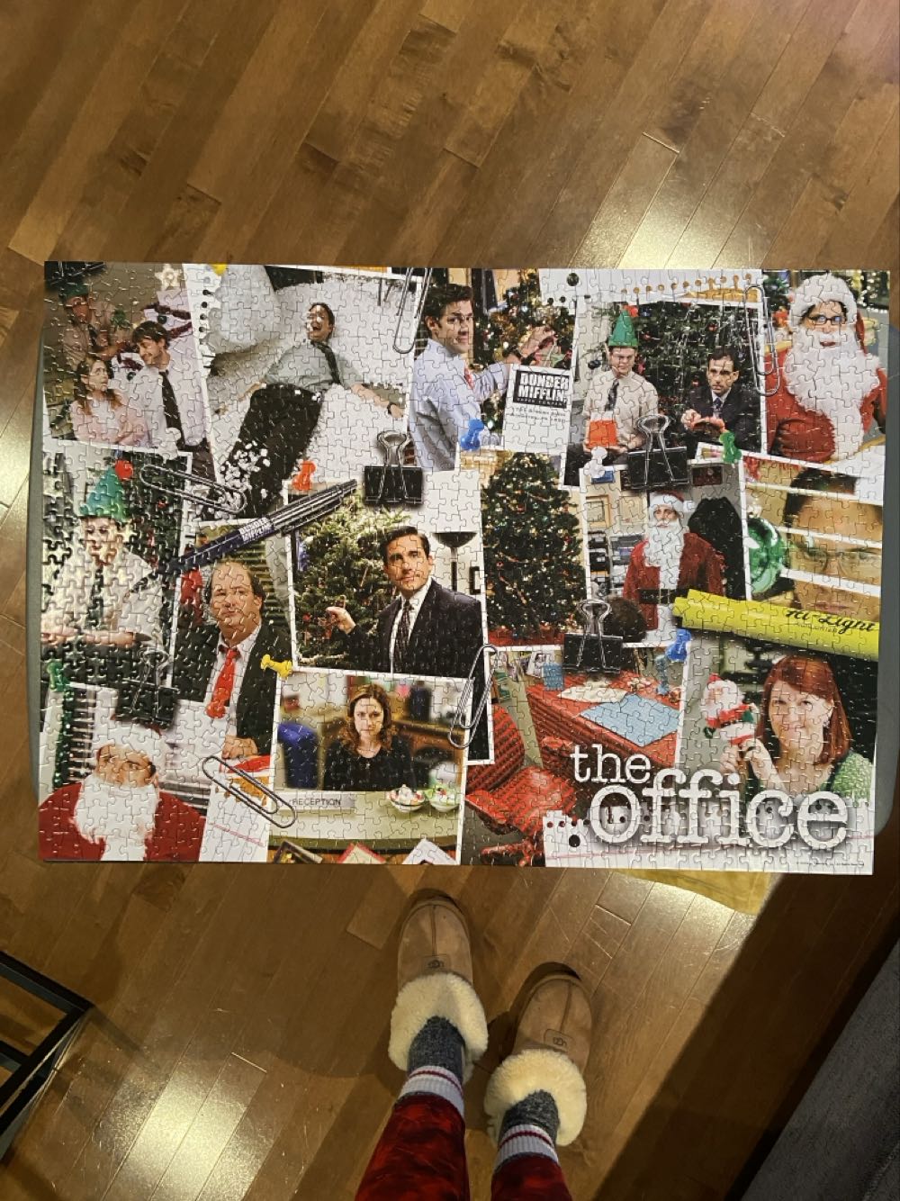 The Office - Christmas - Aquarius puzzle collectible [Barcode 840391148475] - Main Image 3