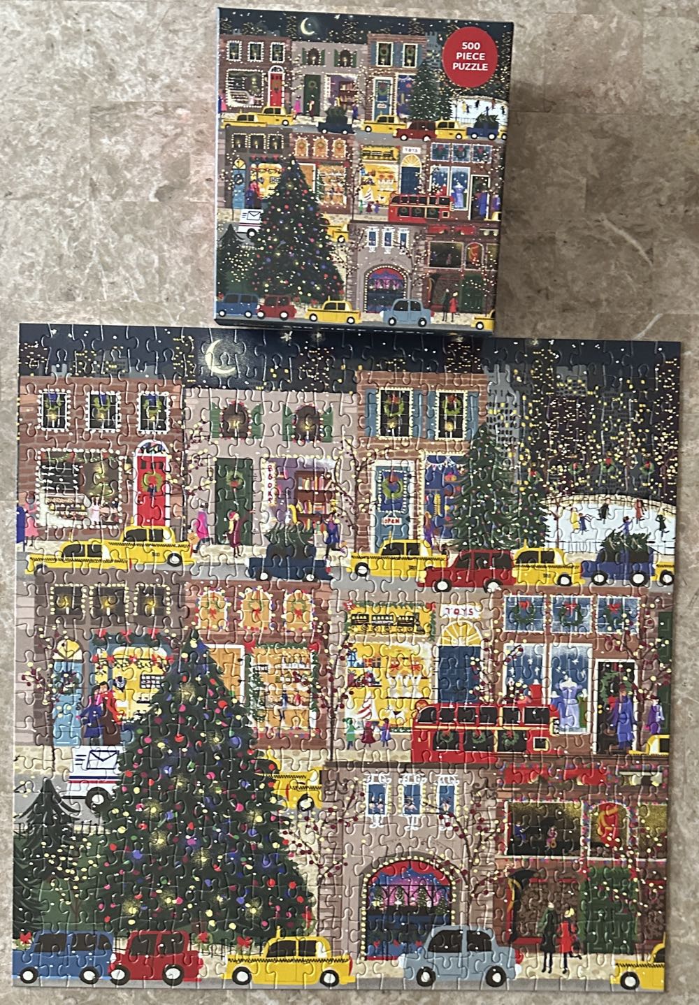 Winter Lights - Galison puzzle collectible [Barcode 9780735351738] - Main Image 2