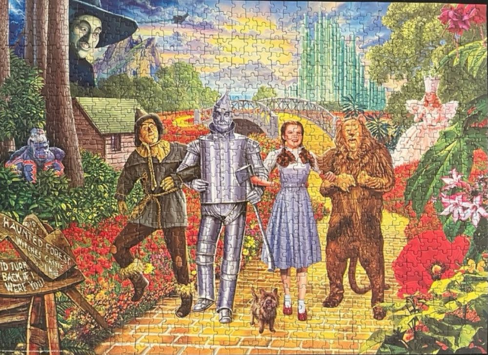 The Wizard Of Oz Scannen - Master Pieces puzzle collectible - Main Image 3