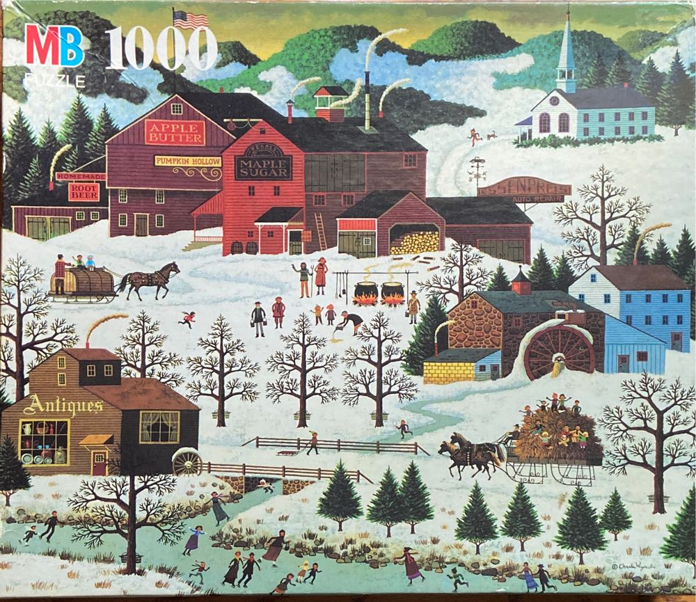 Smoke Creek Landing - MB Puzzle puzzle collectible [Barcode 032244046797] - Main Image 2