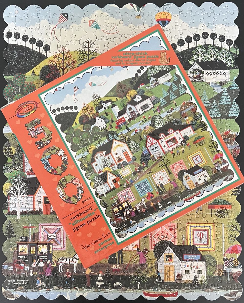 Yankee Enterprise - 634, 6/9/24 - Ceaco puzzle collectible [Barcode 021081010054] - Main Image 4