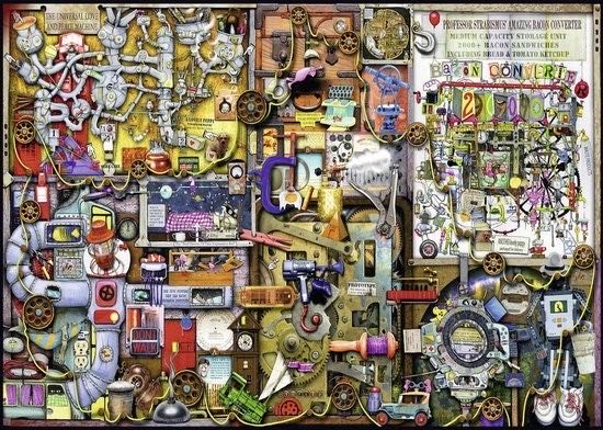 The Inventor’s Cupboard (Curious Cupboard No. 5) - Ravensburger puzzle collectible [Barcode 4005556195978] - Main Image 2