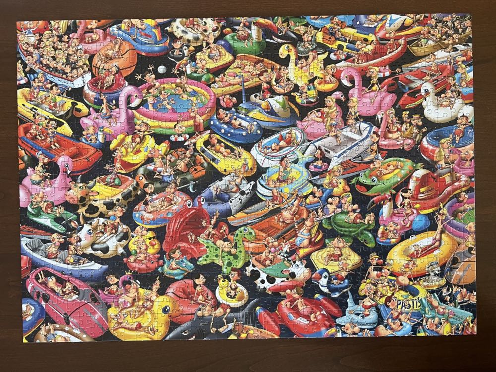 Floating Around 🟦 - Piatnik puzzle collectible [Barcode 9001890551949] - Main Image 2