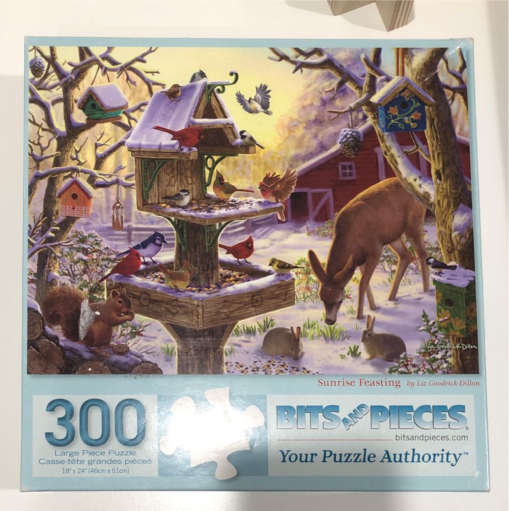 Sunrise Feasting - Bits & Pieces 🇺🇸 puzzle collectible [Barcode 192949010438] - Main Image 2