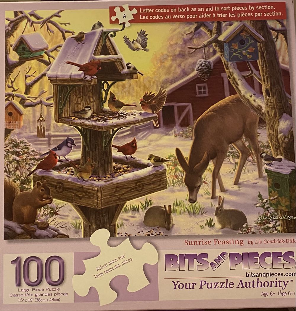 Sunrise Feasting - Bits & Pieces 🇺🇸 puzzle collectible [Barcode 192949010438] - Main Image 4