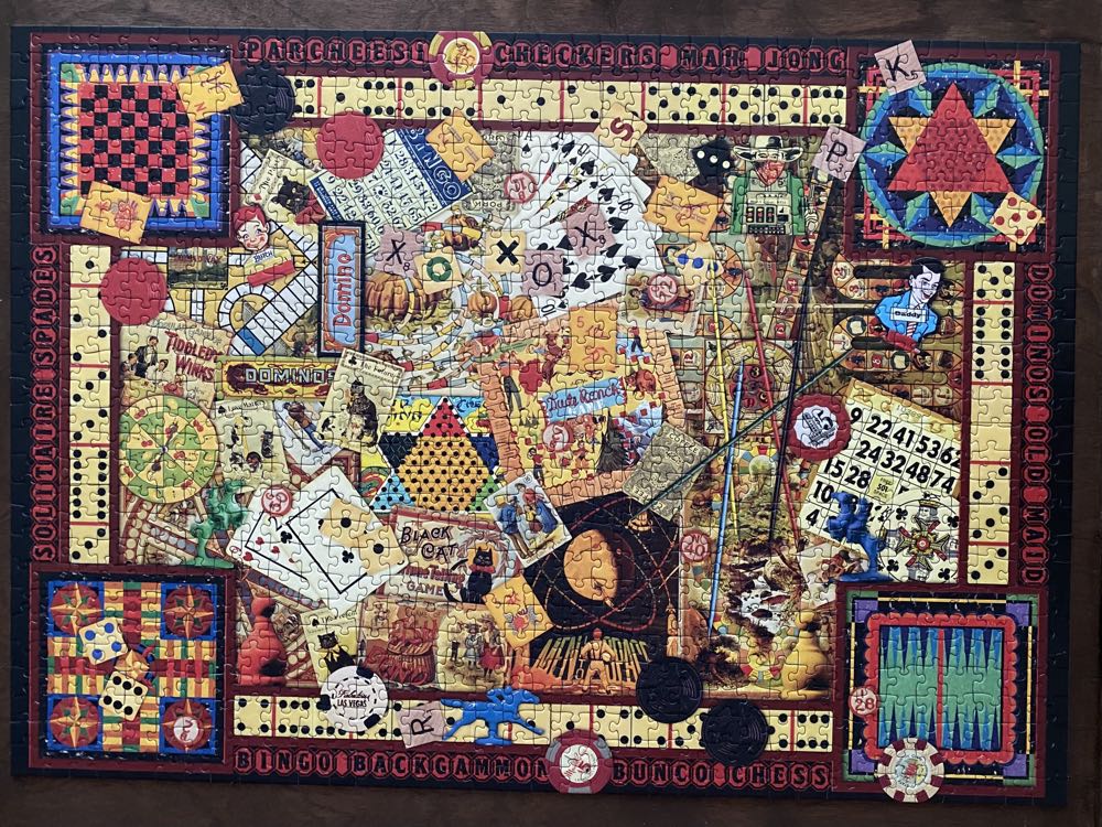 Vintage Games - Ravensburger puzzle collectible [Barcode 4005556802081] - Main Image 3