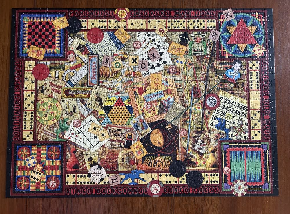 Vintage Games - Ravensburger puzzle collectible [Barcode 4005556802081] - Main Image 4