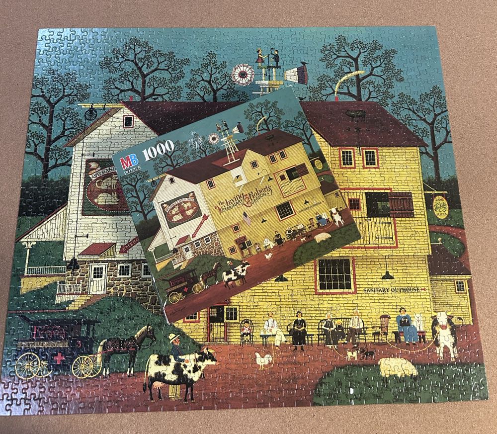 Next (Dr. Irving Robert’s Veterinary Surgeon) - Milton Bradley puzzle collectible [Barcode 032244046797] - Main Image 2