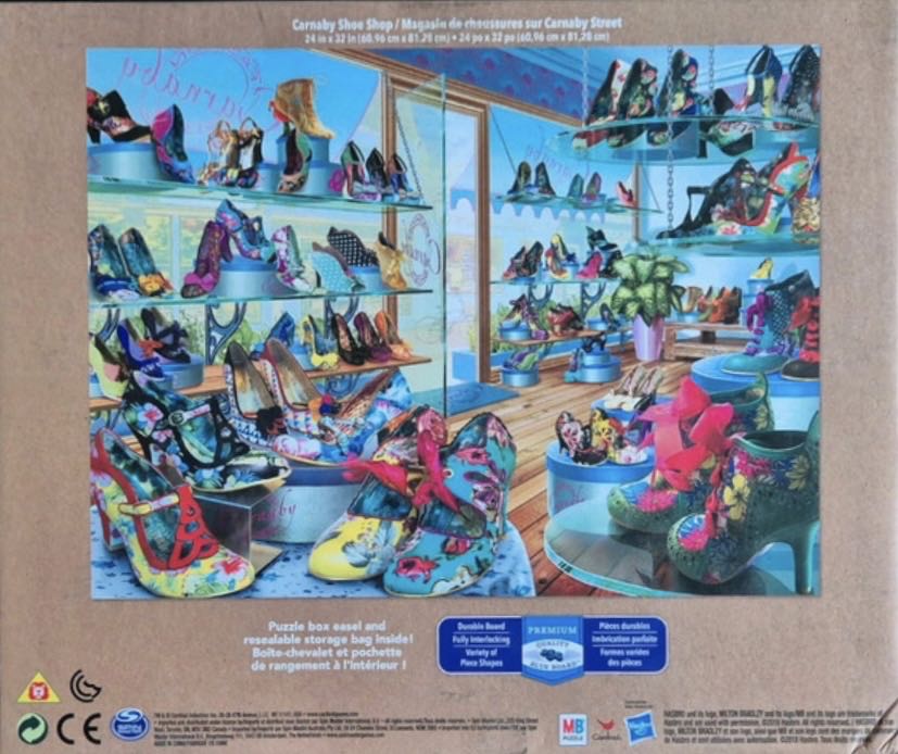 Carnaby Shoe Shop - Milton Bradley (MB) puzzle collectible [Barcode 778988160442] - Main Image 4
