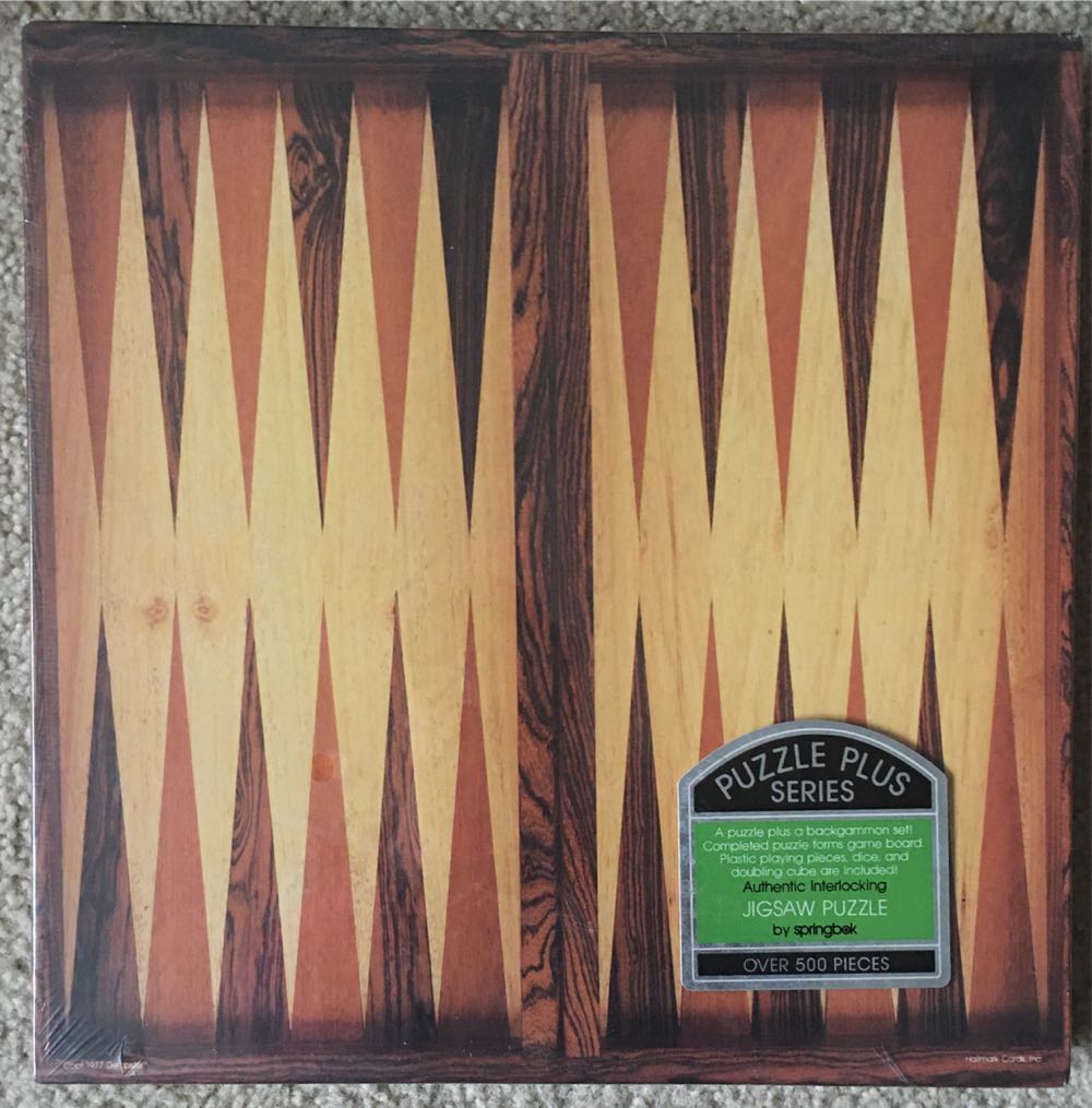Jigsaw-Gammon! - Springbok puzzle collectible - Main Image 1
