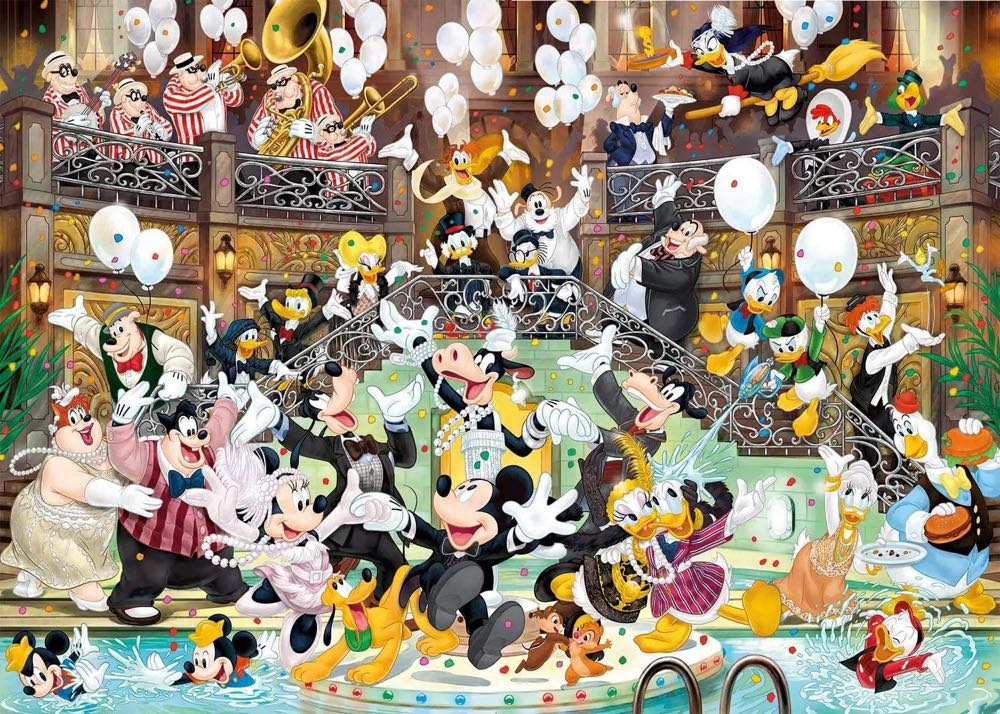 Disney Gala - Clementoni puzzle collectible [Barcode 8005125365258] - Main Image 2
