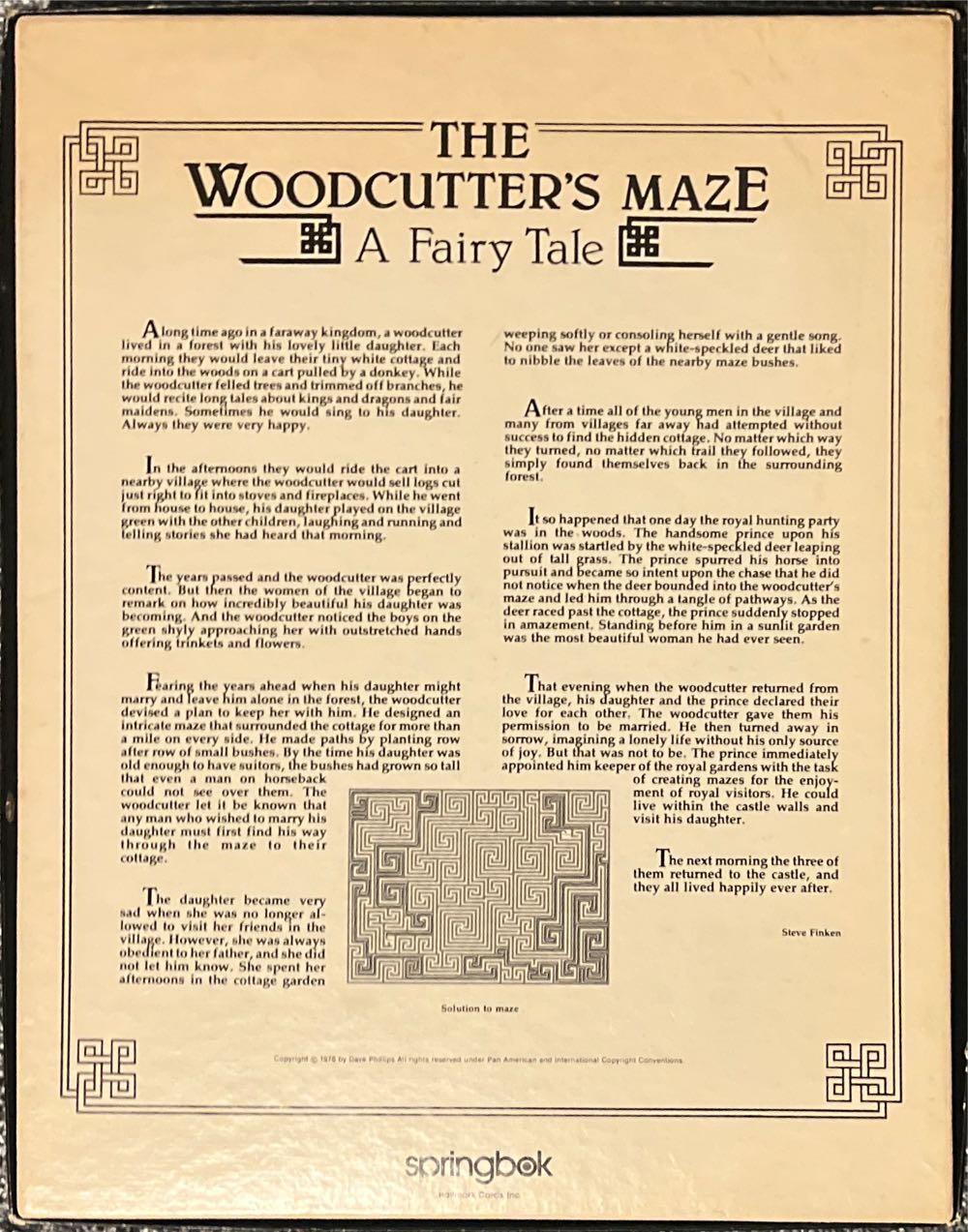 An Amazing Maze - SOLD - Springbok puzzle collectible - Main Image 2