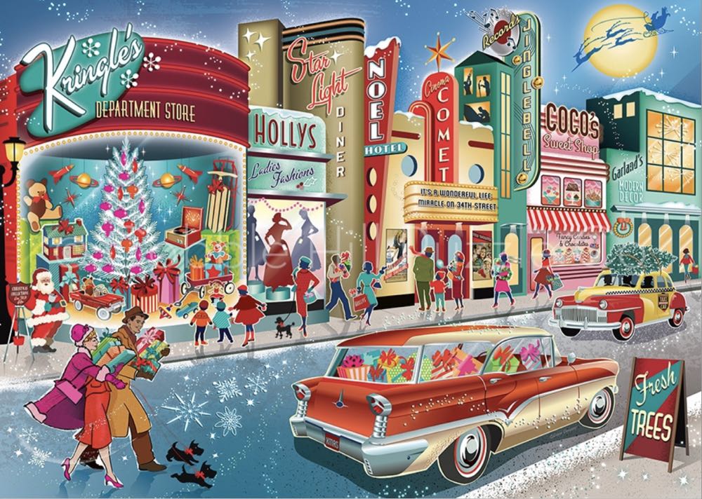 Vintage Main Street 🆕 - Cobble Hill puzzle collectible [Barcode 625012803502] - Main Image 2