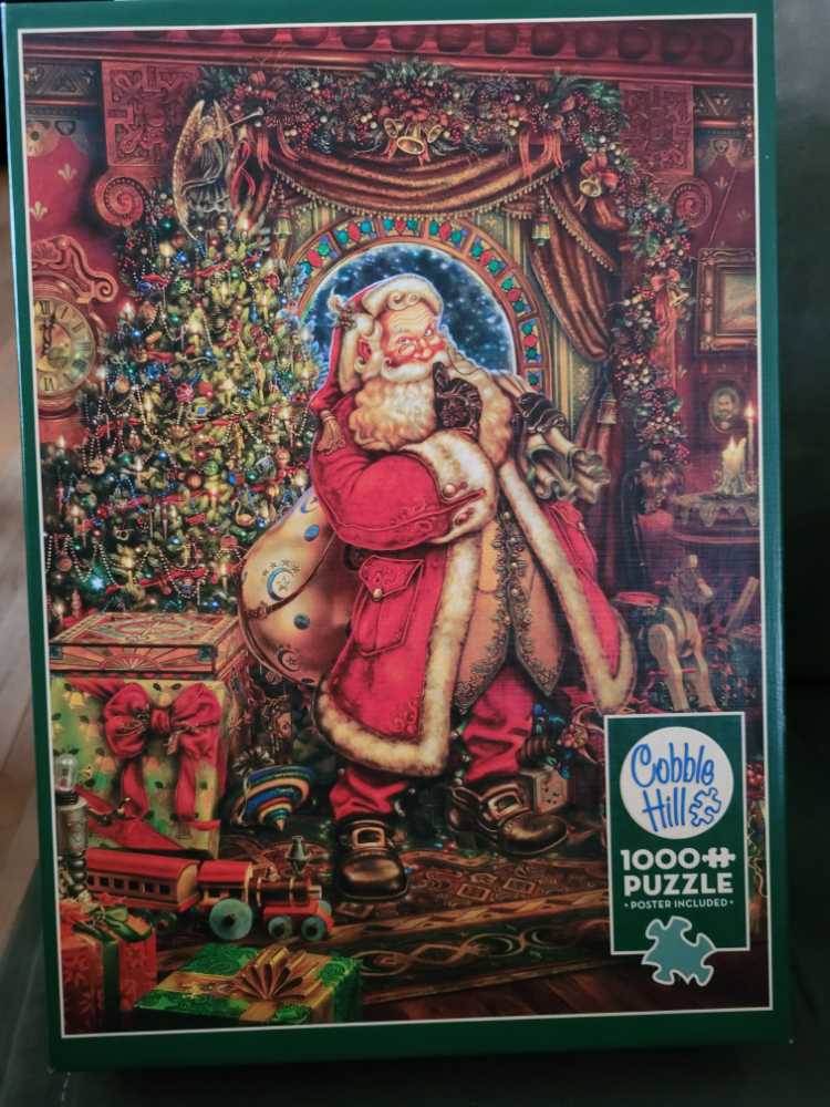 Christmas Presence - Cobble Hill puzzle collectible [Barcode 625012800884] - Main Image 1