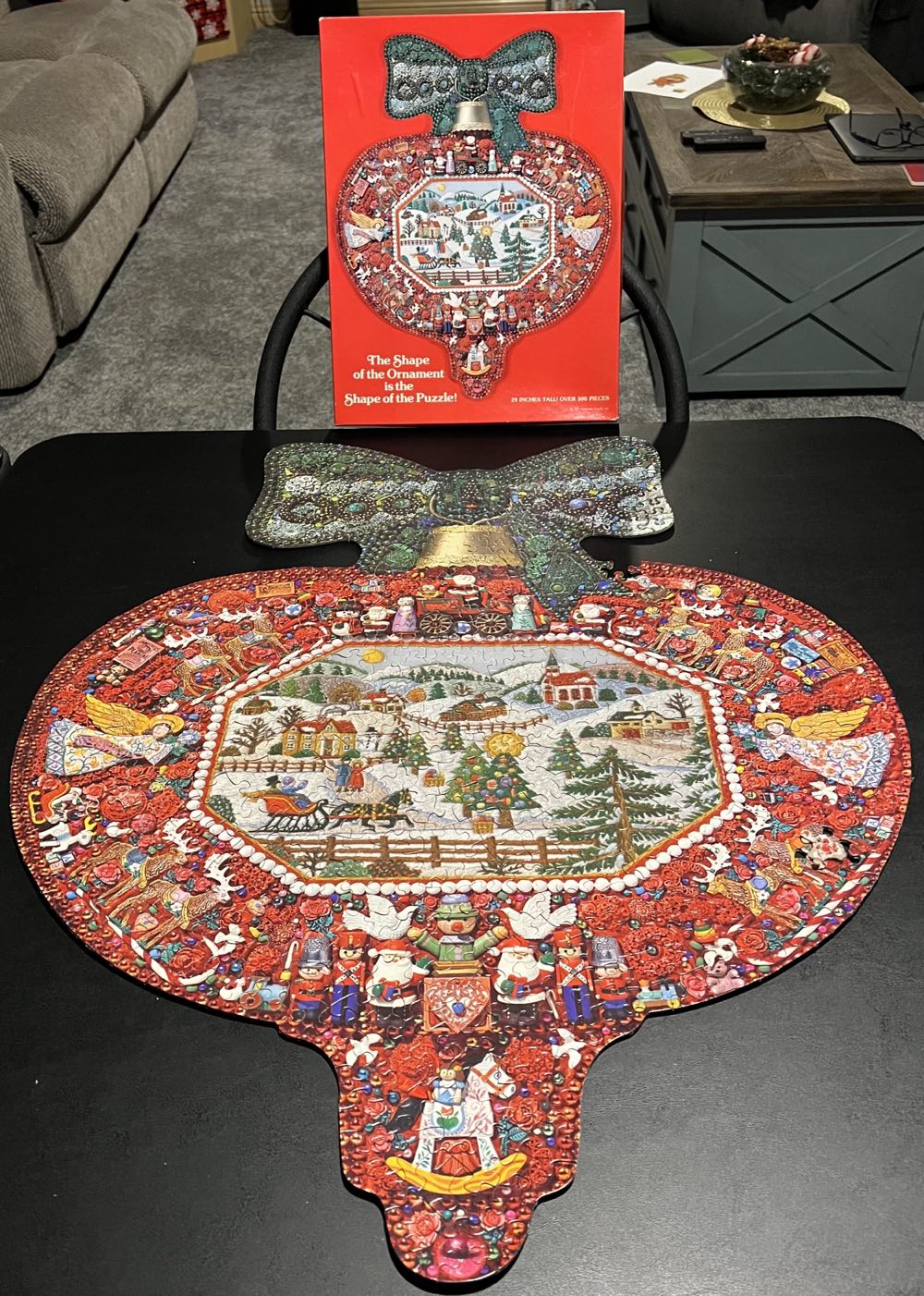 Sleigh Ride - 516, 12/7/23 - Ambassador/Hallmark puzzle collectible - Main Image 3