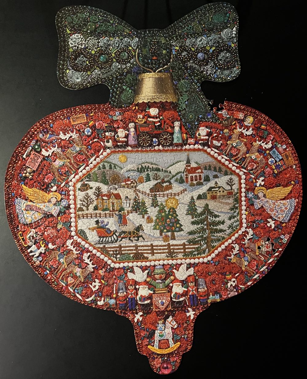 Sleigh Ride - 516, 12/7/23 - Ambassador/Hallmark puzzle collectible - Main Image 4