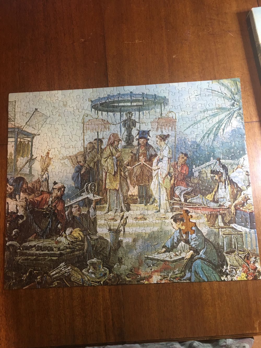 Chinese Marriage Ceremony - Springbok puzzle collectible - Main Image 4
