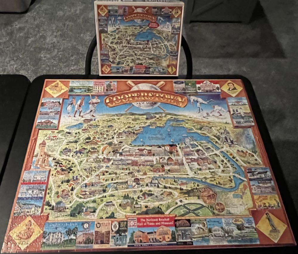 Cooperstown New York-NIB - White Mountain Puzzles puzzle collectible [Barcode 724819247226] - Main Image 3