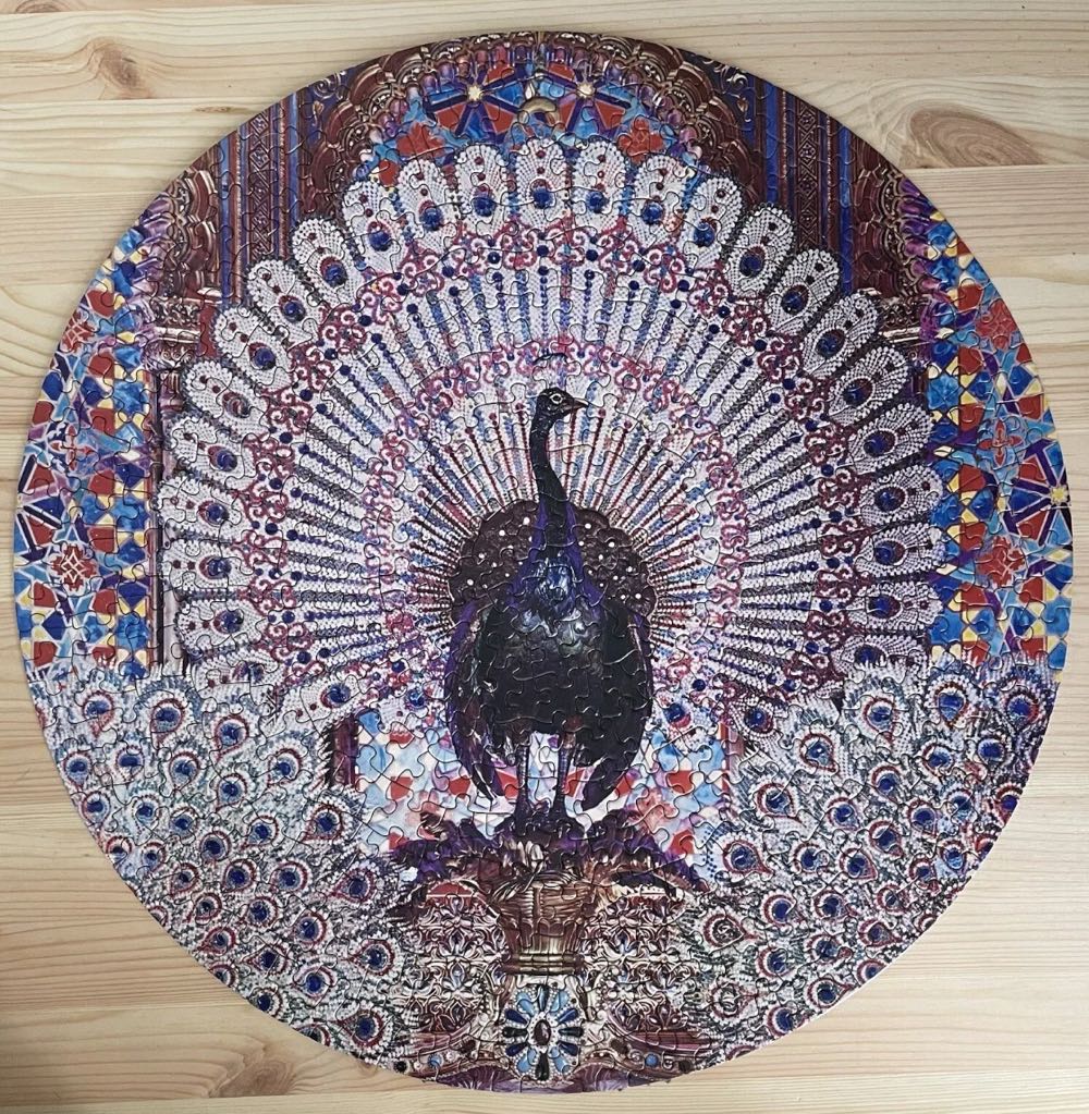 Peacock Throne - SOLD - Springbok puzzle collectible - Main Image 4