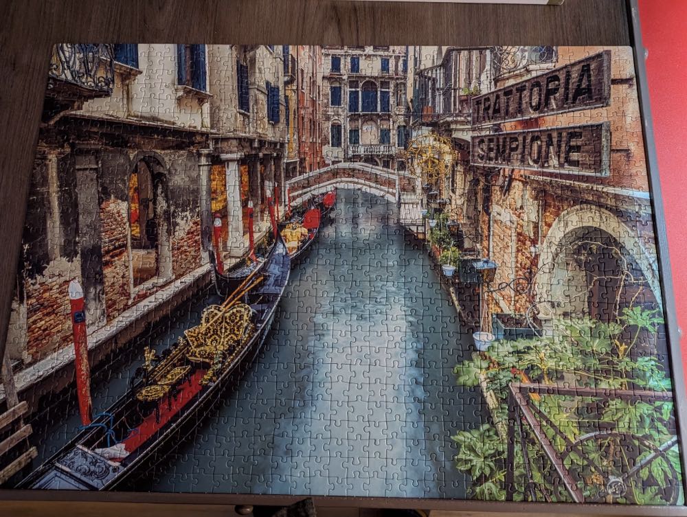 Venice Canal - Clementoni puzzle collectible [Barcode 8005125394586] - Main Image 3