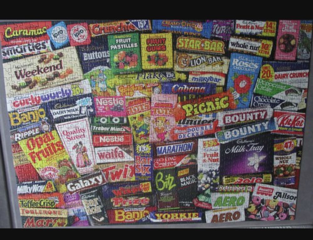 1980s Sweet Memories - Jan Gosling puzzle collectible - Main Image 2