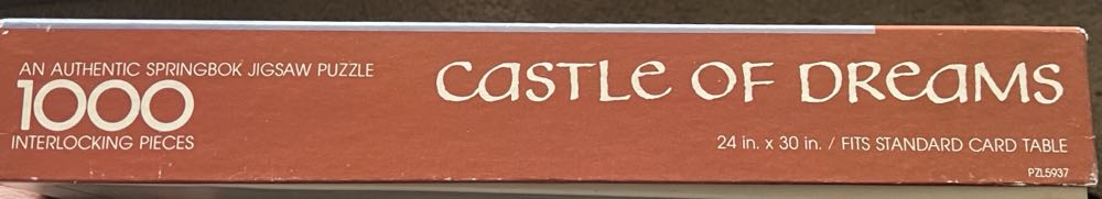 Castle Of Dreams - Springbok puzzle collectible - Main Image 4
