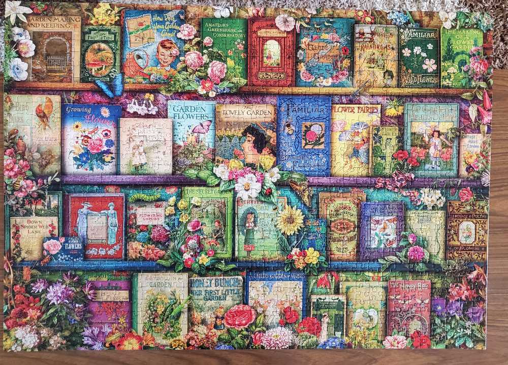 Vintage Summer Garden  - Ravensburger puzzle collectible - Main Image 2