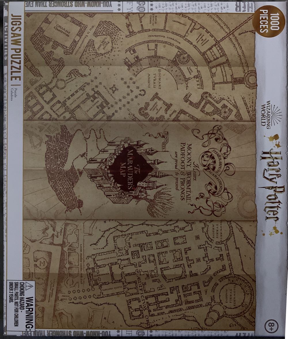 Mauraders Map  puzzle collectible - Main Image 1
