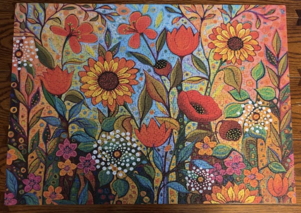 Peggy’s Garden : Joy in the Morning - Ceaco puzzle collectible [Barcode 021081310291] - Main Image 2