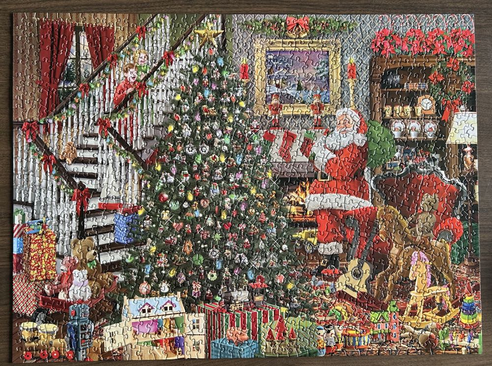 Christmas Joy - Bits And Pieces puzzle collectible [Barcode 192949063236] - Main Image 2